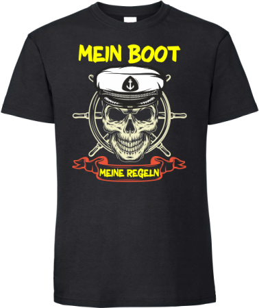 MEIN BOOT MEINE REGELN T-Shirt Unisex